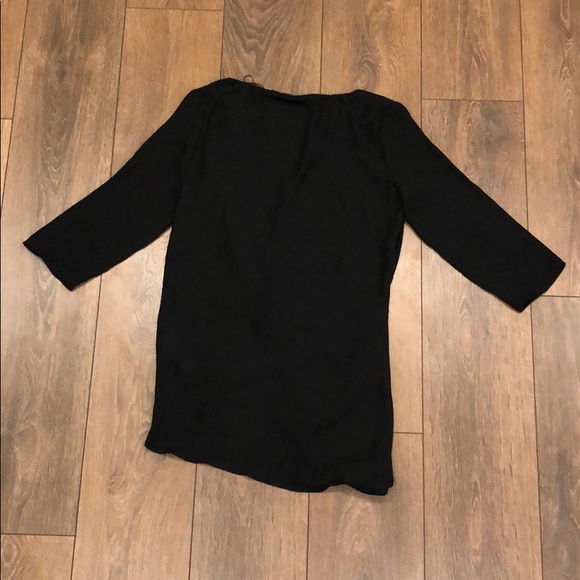 Zara Basic Black Shirt Size US S - Picture 5 of 6